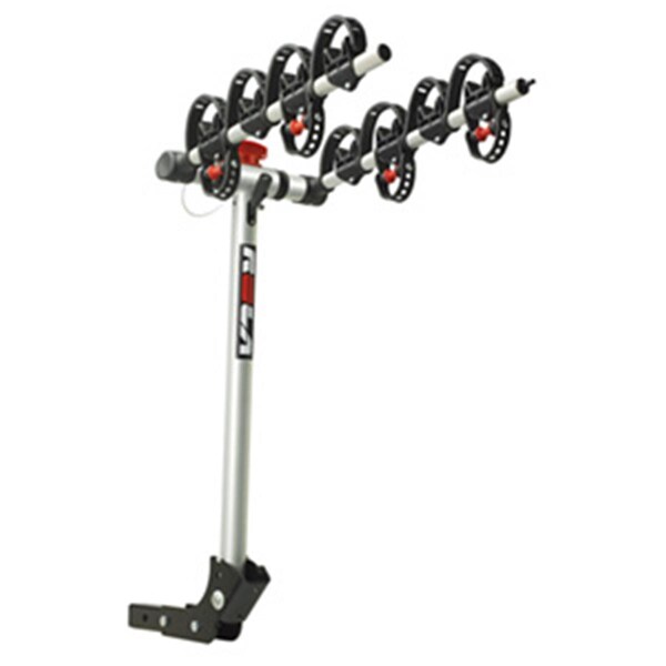 Swivel Bike Carrier, 4 Bike, 2 In. Sq. Receiver Mount, Folding Dual Arm Rail Rack SW54243 - main